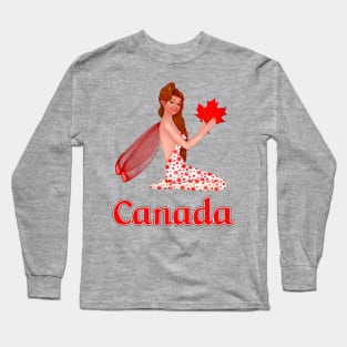 Canadian Pixie Long Sleeve T-Shirt